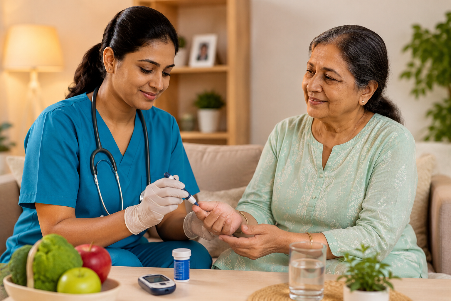HEALTH HOPE HOME CARE SERVICES - Latest update - Diabetic Patient Care at Home in Bangalore